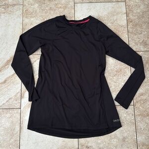 Calvin Klein Black Women's Long sleeve Sports Top